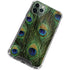 Peacock Animal Print iPhone 12 Pro Max Clear Case