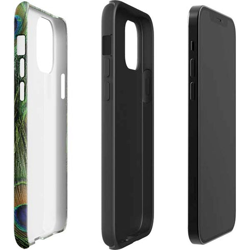 Peacock Animal Print iPhone 12 Pro Max Impact Case