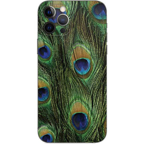 Peacock Animal Print iPhone 12 Pro Skin