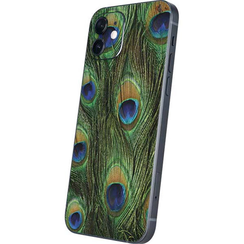 Peacock Animal Print iPhone 12 Skin