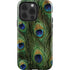 Peacock Animal Print iPhone 13 Pro Impact Case