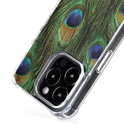 Peacock Animal Print iPhone 13 Pro MagSafe Case