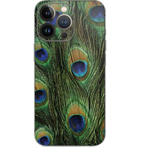 Peacock Animal Print iPhone 13 Pro Skin