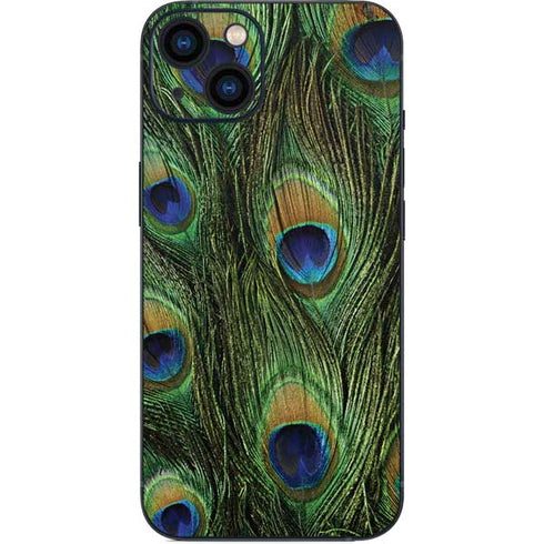 Peacock Animal Print iPhone 13 Skin