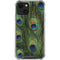 Peacock Animal Print iPhone 14 Plus Clear Case