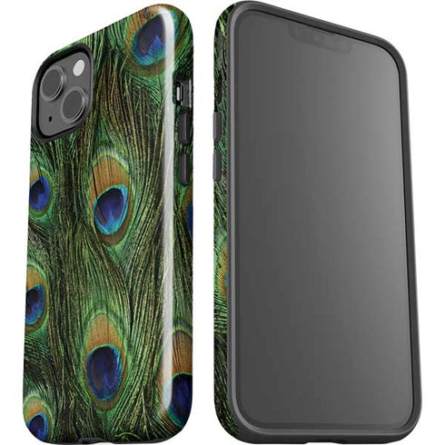 Peacock iPhone 15 Impact Case