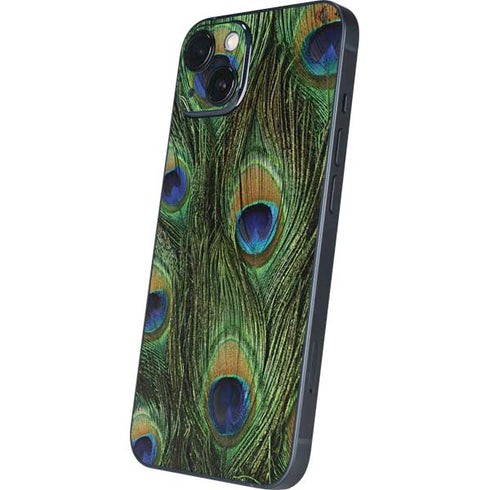 Peacock iPhone 15 Plus Skin