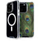 Peacock Animal Print iPhone 14 Pro MagSafe Case