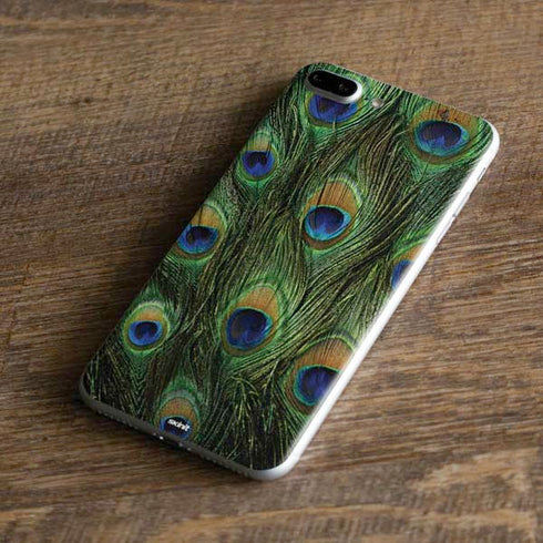 Peacock Animal Print iPhone 8 Plus Skin