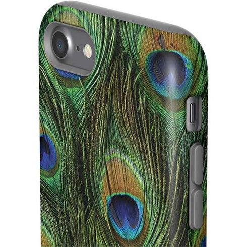 Peacock Animal Print iPhone SE (2nd & 3rd Gen) Pro Case