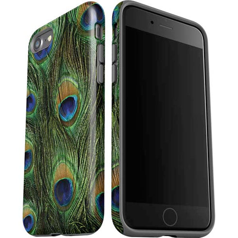 Peacock Animal Print iPhone SE (2nd & 3rd Gen) Pro Case