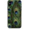 Peacock Animal Print iPhone XS Skin