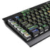 Peacock Animal Print K95 RGB PLATINUM Mechanical Gaming Keyboard Skin