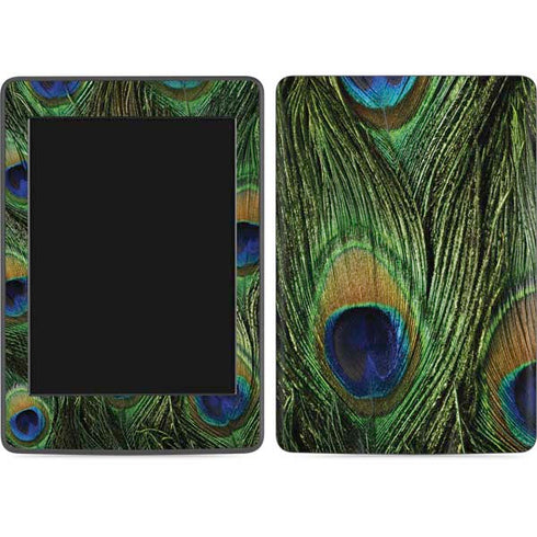 Peacock Animal Print Amazon Kindle Skin