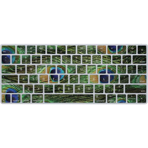 Peacock Animal Print Magic Keyboard Skin