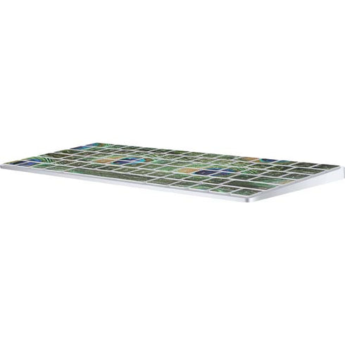 Peacock Animal Print Magic Keyboard Skin