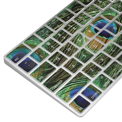Peacock Animal Print Magic Keyboard Skin