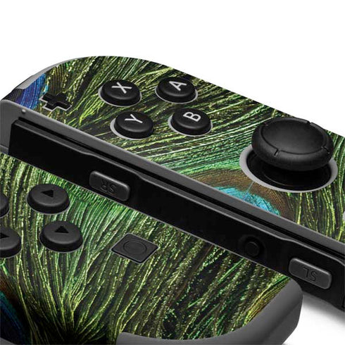 Peacock Animal Print Nintendo Joy-Con (L/R) Controller Skin