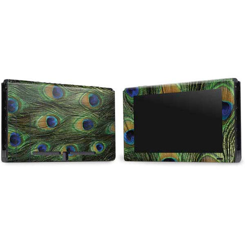 Peacock Animal Print Nintendo Switch Bundle Skin