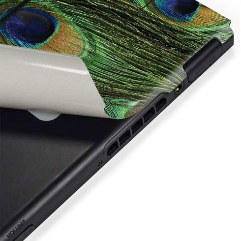 Peacock Animal Print Nintendo Switch Bundle Skin
