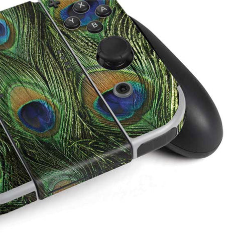 Peacock Animal Print Nintendo Switch OLED (2021) Skin