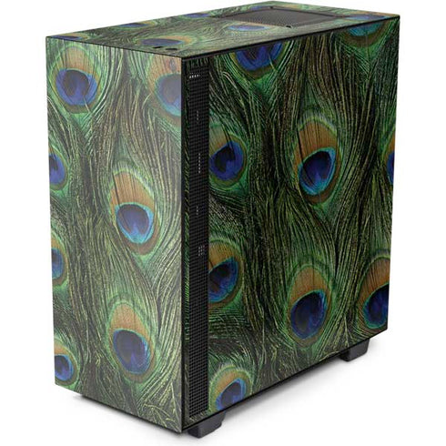 Peacock Animal Print NZXT H510 Compact ATX Mid-Tower Case Skin