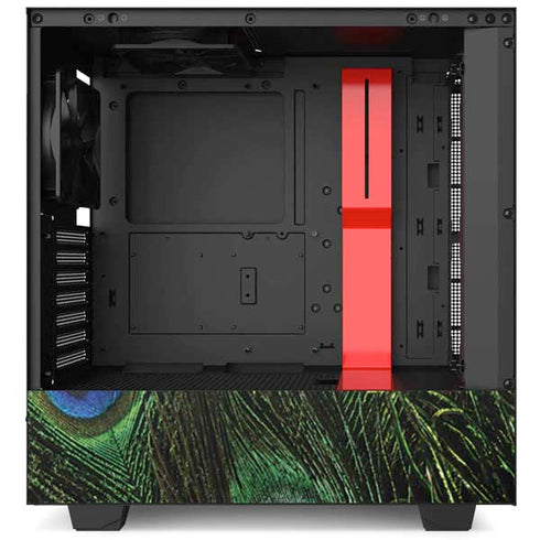 Peacock Animal Print NZXT H510 Compact ATX Mid-Tower Case Skin