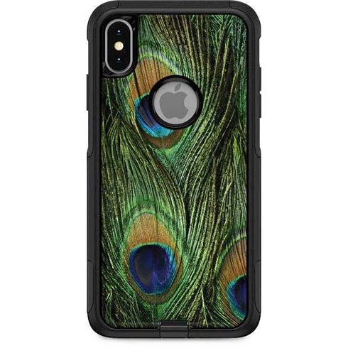 Peacock Animal Print Otterbox Commuter iPhone Skin