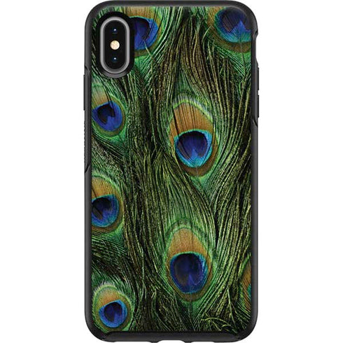 Peacock Animal Print Otterbox Symmetry iPhone Skin