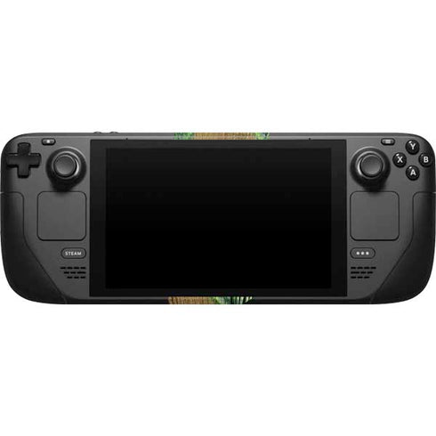Peacock Animal Print Steam Deck Handheld Gaming Computer Skin