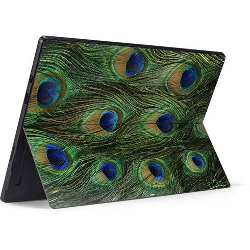 Peacock Animal Print Surface Pro 7 Skin