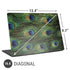 Peacock Animal Print Universal Laptop 16.6in (13.4 x 9.7in) Skin
