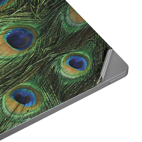 Peacock Animal Print Universal Laptop 16in (13 x 9.4in) Skin