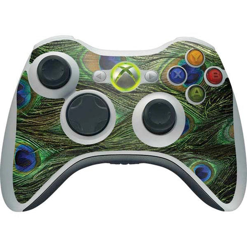 Peacock Animal Print Xbox 360 Wireless Controller Skin