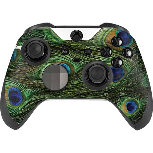 Peacock Animal Print Xbox Elite Wireless Controller Series 2 Skin
