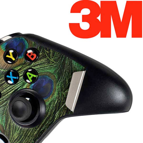 Peacock Animal Print Xbox One Controller Skin