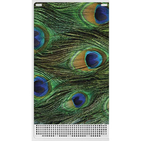 Peacock Animal Print Xbox Series S Console Skin