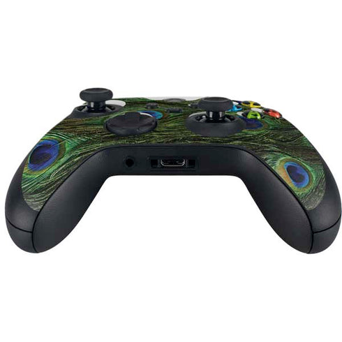 Peacock Animal Print Xbox Series X Controller Skin