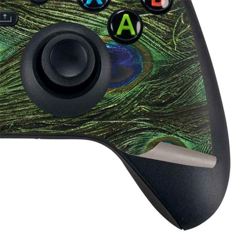 Peacock Animal Print Xbox Series X Controller Skin