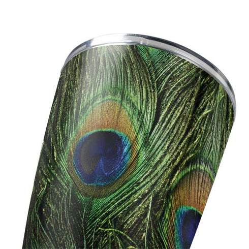 Peacock Animal Print Yeti 20oz Tumbler Skin