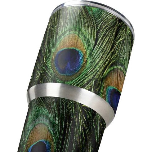 Peacock Animal Print Yeti 30oz Rambler Tumbler Skin