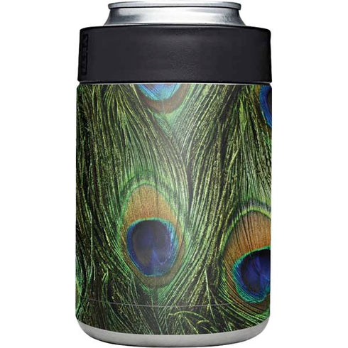 Peacock Animal Print Yeti Colster Can Insulator Skin