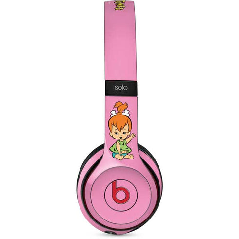The Flinstones Pebbles Flintstone Beats Solo 2 Wireless Skin