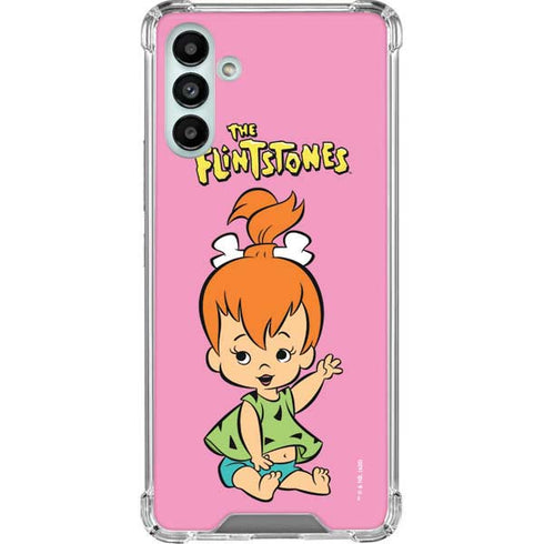 The Flinstones Pebbles Flintstone Galaxy A13 5G Clear Case