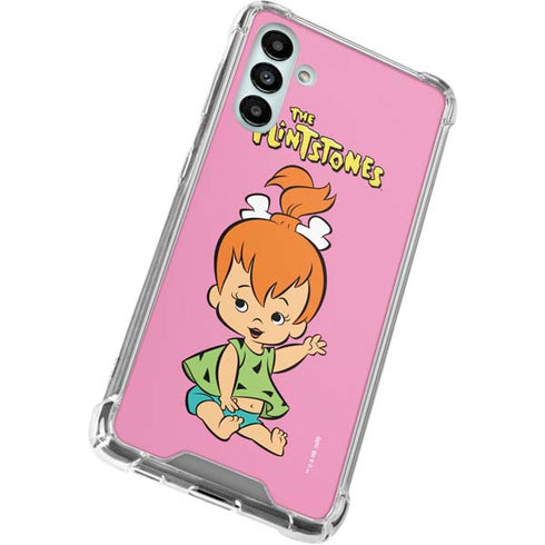 The Flinstones Pebbles Flintstone Galaxy A13 5G Clear Case