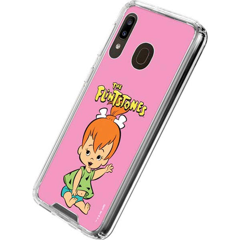 The Flinstones Pebbles Flintstone Galaxy A30 Clear Case