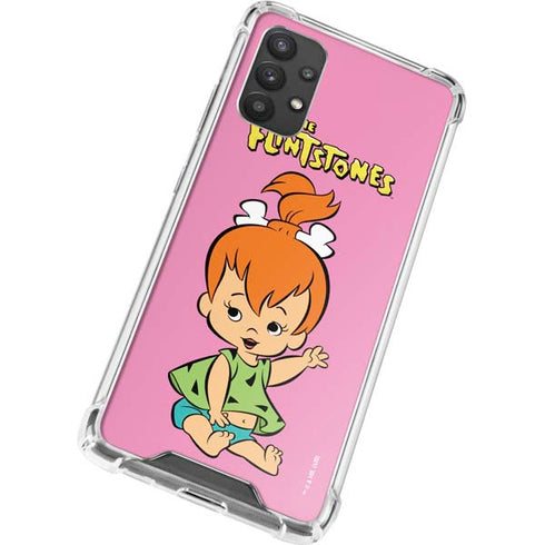 The Flinstones Pebbles Flintstone Galaxy A32 5G Clear Case
