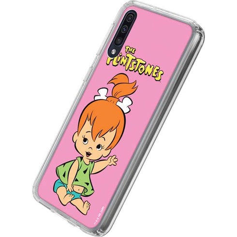 The Flinstones Pebbles Flintstone Galaxy A50 Clear Case