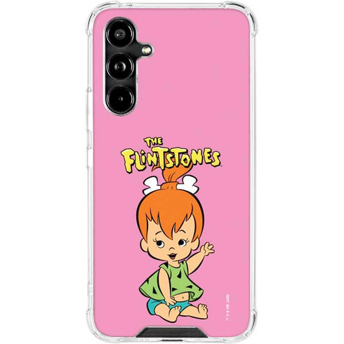 The Flinstones Pebbles Flintstone Galaxy A54 5G Clear Case