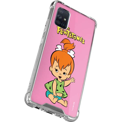 The Flinstones Pebbles Flintstone Galaxy A71 5G Clear Case